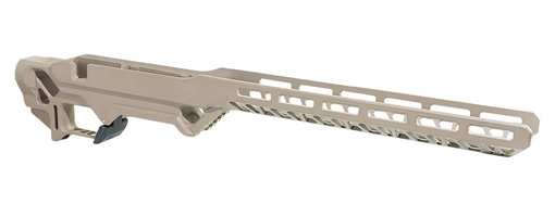 Picture of Timber Creek Outdoors Enforcer Rifle Chassis Flat Dark Earth Aluminum SA Rem700 Action Right ERCR7SAFDE