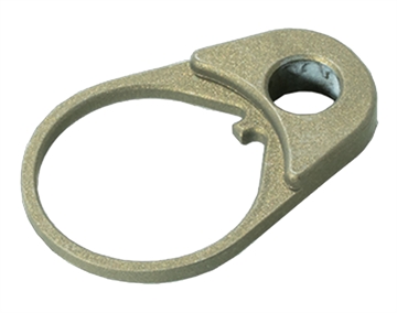 Picture of Timber Creek Outdoors QD End Plate Aluminum Burnt Bronze AR-Platform QDEPBB