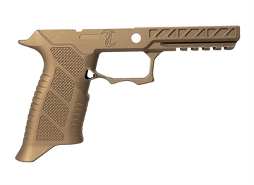 Picture of Timber Creek Outdoors Pro Grip Module Burnt Bronze Fits Sig P320 SSP320PROGMBB