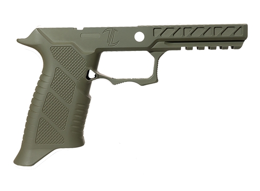 Picture of Timber Creek Outdoors Pro Grip Module OD Green Fits Sig P320 SSP320PROGMOD