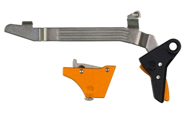 Picture of Timney Triggers Alpha Competition Trigger, Anodized Finish, Orange, Fits Large Frame Gen 3 & Gen 4 -20, 21, 29, 30, 40 and 41 ORANGE ALPHA GLOCK 3-4-LARGE-