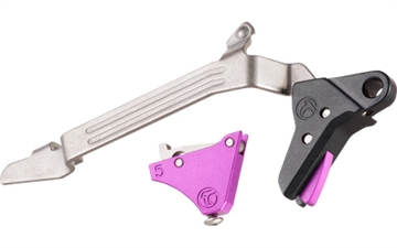 Picture of Timney Triggers Alpha Competition Trigger, Anodized Finish, Purple, Fits Glock Gen 5 20/21/29/30/40/41 ple Alpha Glock 5-Large-Pu