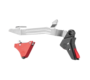 Picture of Timney Triggers Alpha Competition Trigger, Anodized Finish, Red, Fits Glock Gen 5 20/21/29/30/40/41 Alpha Glock 5-Large-Red ALPHAGLOCK5LARGERED
