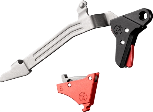 Picture of Timney Triggers Alpha Competition Series for Glock Gen 6 17/19/45 Red Alpha Glock 6 - Red ALPHAGLOCK6