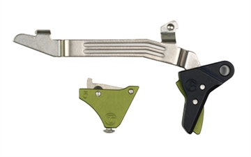 Picture of Timney Triggers Alpha Competition Trigger, Anodized Finish, Green, Fits Gen 5 - G17, G19, G34 ALPHA GLOCK 5 - GREEN