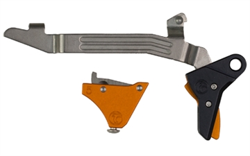 Picture of Timney Triggers Alpha Competition Trigger, Anodized Finish, Orange, Fits Gen 5 - G17, G19, G34 ALPHA GLOCK 5 - ORANGE