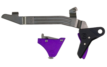 Picture of Timney Triggers Alpha Competition Trigger, Anodized Finish, Purple, Fits Gen 5 - G17, G19, G34 ALPHA GLOCK 5 - PURPLE