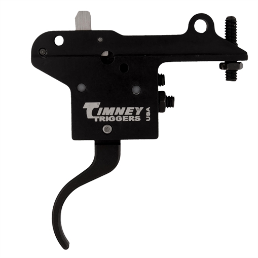 Picture of Timney Triggers Featherweight Curved Trigger with 3 lbs Draw Weight & Black Finish for Winchester 70 Right 401