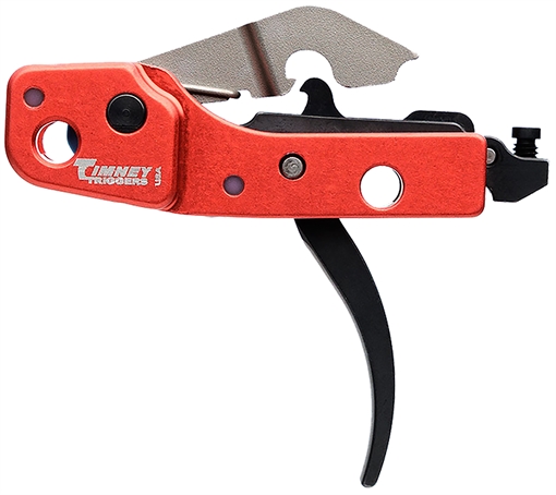 Picture of Timney Triggers AK-47, Single Stage Trigger, Curved Trigger Shoe, Anodized Finish, Red AK47