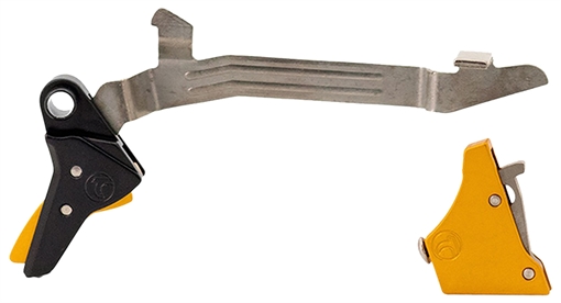 Picture of Timney Triggers Alpha Competition Trigger, Anodized Finish, Gold, Fits Gen 3 & Gen 4 - G17, G19, G22, G23, G34 ALPHA GLOCK 3-4 - GOLD ALPHAGLOCK34GOLD
