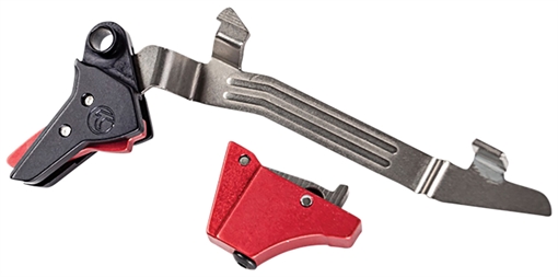Picture of Timney Triggers Alpha Competition Trigger, Anodized Finish, Red, Fits Large Frame Gen 3 & Gen 4 - G20, G21, G29, G30, G40, G41 ALPHA GLOCK 3-4-LARGE-RED ALPHAGLOCK34LRGRED