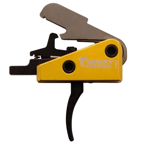 Picture of Timney Triggers AR-15 Competition Trigger 4 lbs Small Pin Black Curved 668S