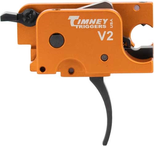 Picture of Timney Triggers Drop In Trigger Kit, Fits All CZ Models, Black Color, 2.75-3.75 LB Pull, Curved Shoe, V2 SCORPION