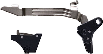 Picture of Timney Triggers Alpha Competition, Pivot Trigger, 3LB Pull Weight, Fits GLOCK Generation 3/4, NP3 Coated, Black ALPHAGLOCKPIVOT3-4