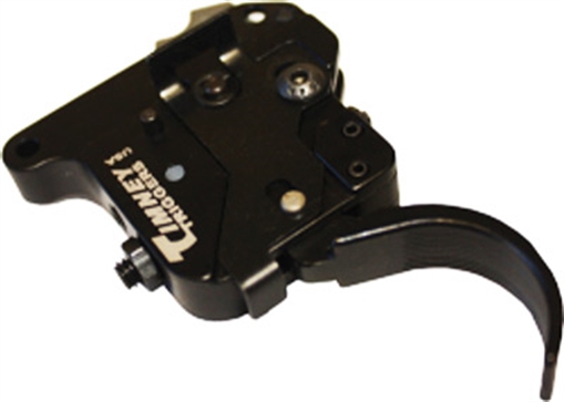 Picture of Timney Triggers Featherweight Deluxe Curved Trigger with 3 lbs Draw Weight for Rem Model 7 521