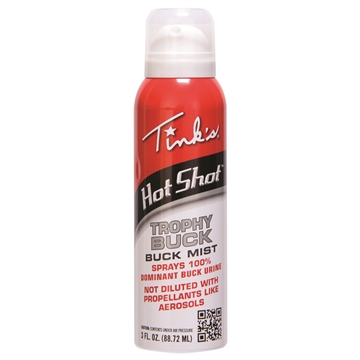 Picture of TINK'S DEER LURE TROPHY BUCK HOT SHOT MIST 3OZ. AEROSOL W5314