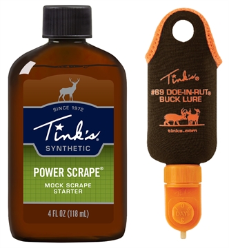 Picture of Tinks Dial-A-Dripper Power Scrape Combo Deer Attractant Mock Scrape Starter Scent 4 oz Dripper W5105