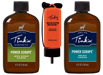 Picture of Tinks Power Scrape All-Season Deer Attractant Pre-Rut Finisher Scent Mock Scrape Starter Scent 4 oz Dripper W5226