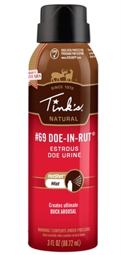 Picture of Tinks #69 Hot Shot Deer Attractant Doe In Estrus Scent 3 oz Aerosol W5310