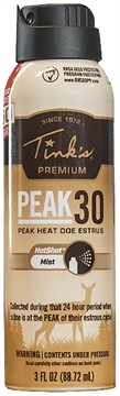Picture of TINKS PEAK30 PREMIUM DEER LURE ESTRUS HOT SHOT MIST 3OZ. AERO WH343 W5343