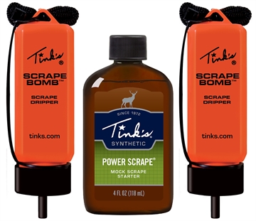 Picture of Tinks Power Scrape Value Pack Deer Attractant Mock Scrape Scent 4 oz Dripper 2 pk W5945