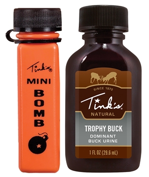 Picture of Tinks Trophy Buck Deer Attractant Buck Urine Scent 1 oz Includes Mini Bomb W6197