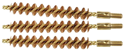 Picture of Tipton Bore Brush Set 30/32 Cal Rifle Firearm Brass Bronze Bristles 3 Per Pkg 868556
