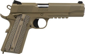 Picture of Tisas 1911 Raider B45R Handgun .45 Auto 8rd Magazine 5" Barrel FDE Cerakote G10 Grips 10100505