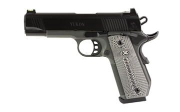 Picture of Tisas 1911 Yukon Carry C10 Handgun 10mm Auto 10rd Magazines(2) 4.25" Barrel Grey Frame/Black Slide Ed Brown Bobtail 10100802