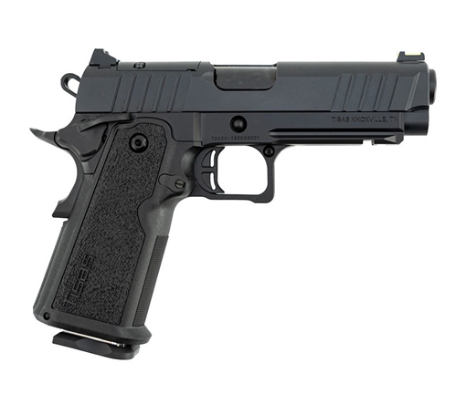 Picture of Tisas 1911 Duty 9 DS Handgun 9mm Luger 18rd Magazines(2) 4.25" Barrel Titanium Firing Pin Black w/Rail 12500018