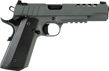 Picture of Tisas 1911 Night Stalker Handgun 45 ACP 8rd Magazines (2) 5" Barrel Grey with Black Grips 10100512