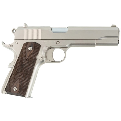 Picture of Tisas A1 Stakeout 111 Pistol mm/38 Super 5 in. Nickel with Walnut 10100562