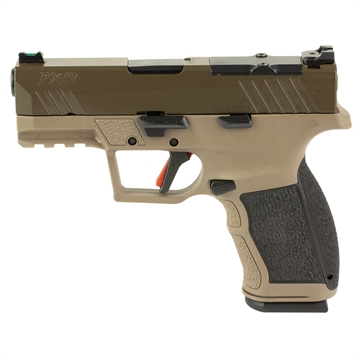 Picture of Tisas PX-9 Carry FDE Handgun 9mm Luger 15rd Magazines(2) 3.5'' Barrel FDE Thumb Safety 15000308