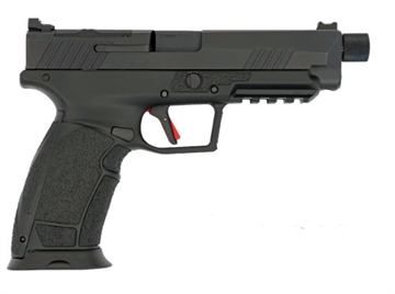 Picture of Tisas PX-9 Gen 3 Tactical BLK Semi Auto Pistol 9mm Luger 18rd & 20rd Magazines (2) 5.11" Threaded Barrel Black 15000201
