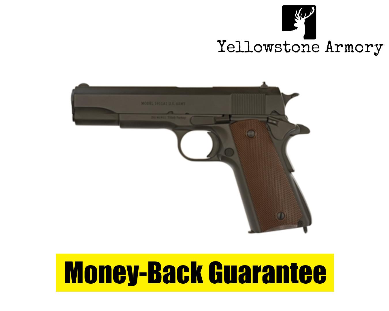 Tisas US Army WWII 1911 Pistol 45 ACP 5 in. Manganese Phosphate 7 10100539-img-0