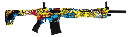 Picture of Tokarev USA TAR 12 Gauge Semi-Auto 3" 5+1 18.50" Black Steel Barrel, Urban Camo Receiver & Cheek Riser Compatible Synthetic Stock 21000173