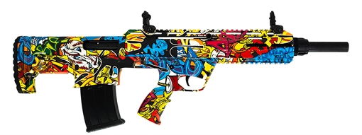 Picture of Tokarev USA TBP 12 Gauge Semi-Auto 3" 5+1 18.50" Black Steel Barrel Urban Camo Urban Camo Cheek Riser Compatible BullPup Synthetic Stock 21000174