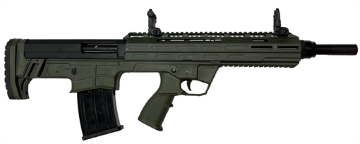 Picture of Tokarev USA TBP 12 Gauge 3" 5+1 18.50", OD Green, Cheek Riser Compatible Bull-Pup Stock, Flip-Up Sights, 3 Chokes 21000129