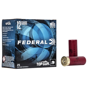 Picture of FEDERAL TOP GUN PROMO AMO 12GA #7.5 2-3/4" 3DR 1 OZ 25RD BOX (10 BOXES PER CASE) TG12275 TG122 7.5