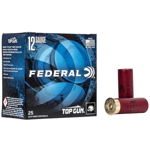 Picture of Federal TOP GUN 12 GAUGE 2-3/4'' 1OZ #8 SHOT 1250 FPS 25/BOX TG122 8