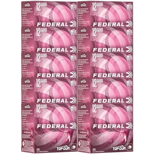 Picture of TOP GUN PINK HULL AMMO 12 GAUGE 2-3/4'' 1-1/8 OZ #8 SHOT 105054071 -