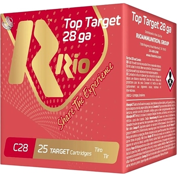 Picture of Rio Outdoors Corp. TOP TARGET 28 GA 2-3/4'' 3/4OZ #7.5 SHOT 1300 FPS 25/BOX TT2875