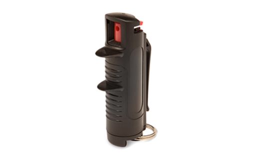 Picture of Tornado Personal Defense Tornado Pepper Spray, Armor Case, 11g, Belt Clip, Black RPC093