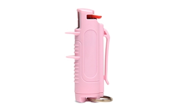 Picture of Tornado Personal Defense Tornado Pepper Spray, Armor Case, 11g, Belt Clip, Pink RPC093P