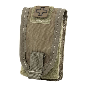 Picture of Eleven 10 TOURNIQUET/SELF-AID POUCH W/BELT ATTACHMENT RANGER GREEN E10-1005B-RGR