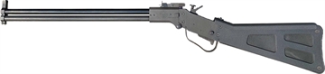 Picture of TPS Arms M6 Takedown, Over/Under, 22 Hornet, 410 Gauge 3" Chamber, 18.25" Barrel, All Steel Construction Blued Finish,2Rd, Flip Up Rear Peep Sights, AR Style Takedown Pin for Quick Breakdown. Includes Full Choke Tube/Wrench and Shell Storage in Stock M6-140