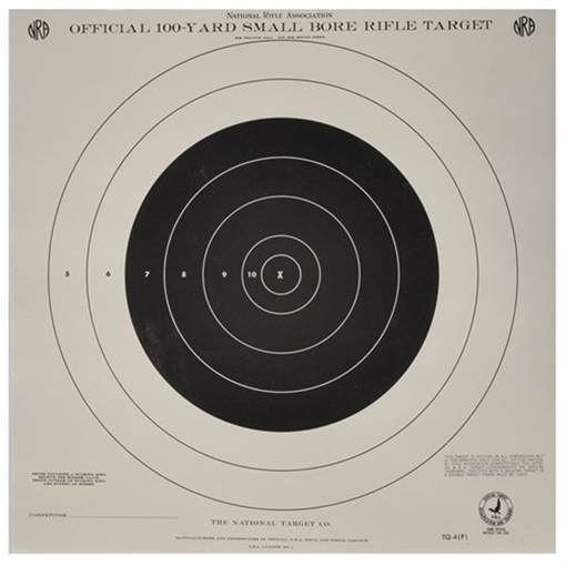 Picture of TQ-4 (P) 100-YARD OFFICAL PRACTICE TARGET TQ4P