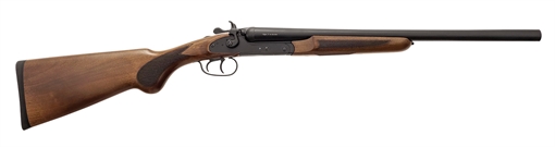 Picture of Silver Eagle Arms Coach 12 Gauge Break Action 3" 2rd 20" Black Side By Side Barrel, Black Receiver, Fixed Walnut Stock COACH12