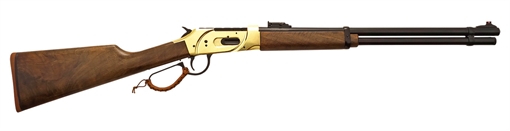 Picture of Silver Eagle Arms LEVER410 Lever 410 Gauge Lever 2.50" 5+1 20" Black Steel Barrel, Brass Receiver, Fixed Walnut Stock LEVER410 LVR410
