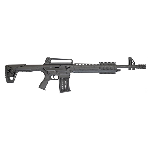 Picture of Silver Eagle Arms Tac-LC AR-Style Semi-Auto 12 Gauge 3" 19.50" 5+1 Black Rec Black Fixed Pistol Grip Stock TACLC